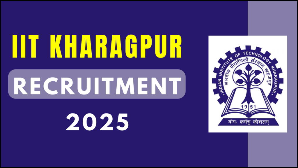 IIT Kharagpur Assistant Professor Recruitment 2025