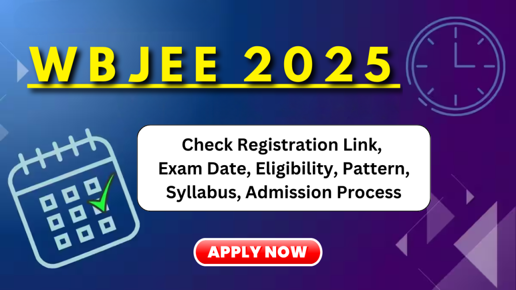 WBJEE 2025 Registration Link