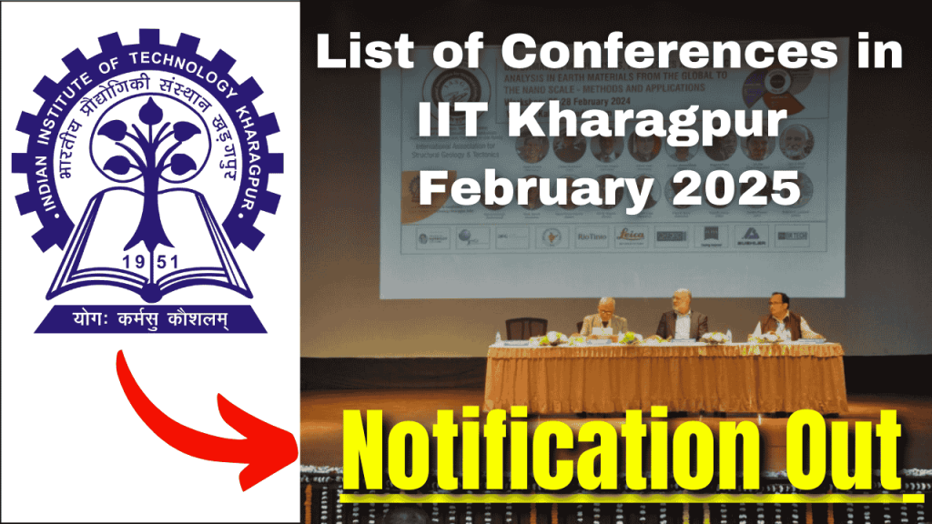 List of Conferences in Kharagpur