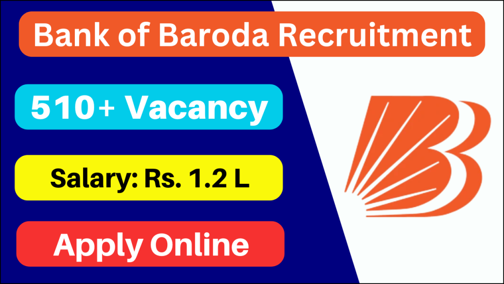 Bank of Baroda Recruitment 2025, Banking Career Opportunity, Apply Now for 518 Vacancies